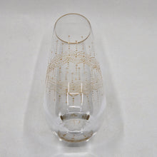 Load image into Gallery viewer, Hand Painted crystal champagne glasses - intricate henna inspired art in Gold.