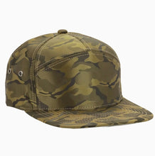 Load image into Gallery viewer, "NORCALI"| 1-of-1 Hand-Painted Camo License Plate Snapback