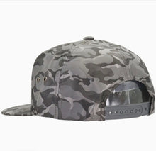 Load image into Gallery viewer, "DJ Face" | 1-of-1 Hand-Painted Camo Turntable Snapback
