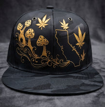 Load image into Gallery viewer, "California Shroomin'" | 1-of-1 Hand-Painted Camo Snapback