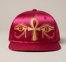 Load image into Gallery viewer, "Royal Eyes" | 1-of-1 Hand-Painted "Henna Style" Snapback
