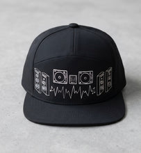 Load image into Gallery viewer, "DJ Delight" |1-of-1 Hand-Painted sound on a 7 panel Snapback