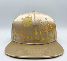 Load image into Gallery viewer, "Big Up The Town Oakland" | 1-of-1 Hand-Painted Satin Snapback