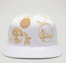 Load image into Gallery viewer, "Big Up The Town Oakland" | 1-of-1 Hand-Painted Satin Snapback