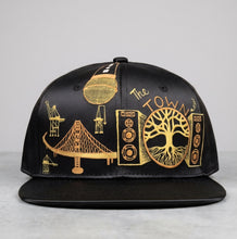 Load image into Gallery viewer, "Big Up The Town Oakland" | 1-of-1 Hand-Painted Satin Snapback