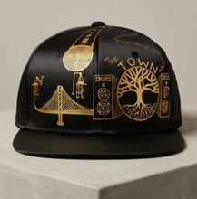 Load image into Gallery viewer, "Big Up The Town Oakland" | 1-of-1 Hand-Painted Satin Snapback