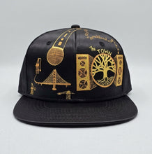 Load image into Gallery viewer, "Big Up The Town Oakland" | 1-of-1 Hand-Painted Satin Snapback