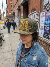 Load image into Gallery viewer, "Urban Beatmaster" | 1-of-1 Hand-Painted Camo Speaker Snapback