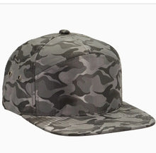 Load image into Gallery viewer, "DJ Face" | 1-of-1 Hand-Painted Camo Turntable Snapback
