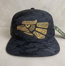 Load image into Gallery viewer, 1-of-1 Hand-Painted Camo Eagle Snapback
