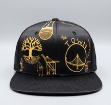Load image into Gallery viewer, "Big Up The Town Oakland" | 1-of-1 Hand-Painted Satin Snapback

