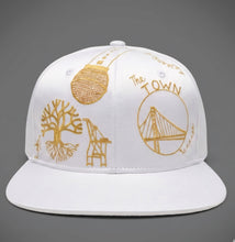 Load image into Gallery viewer, "Big Up The Town Oakland" | 1-of-1 Hand-Painted Satin Snapback
