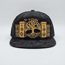 Load image into Gallery viewer, The Town |1-of-1 Hand-Painted Camo Snapback
