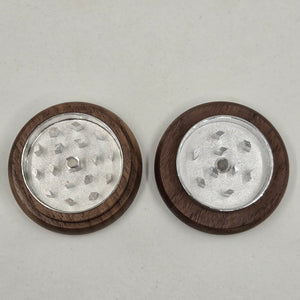 Hand painted herb grinder with mushrooms- smooth grinding